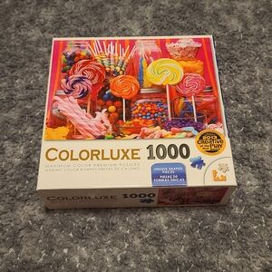 1,000 Piece Jigsaw Puzzle, "Sweet Delights", Colorluxe, GUC
